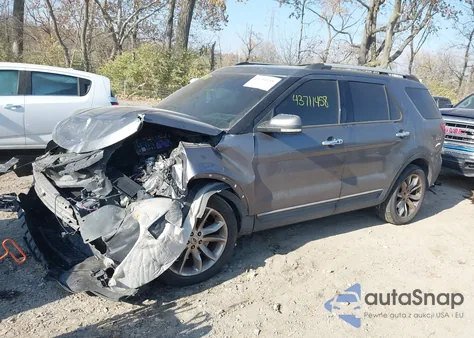 2014 Ford Explorer Limited z USA, uszkodzony, nr VIN 1FM5K8F85EGA68560